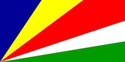 flag of Seychelles clipart
