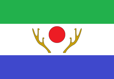 Flag of Shikaoi, Hokakido clipart