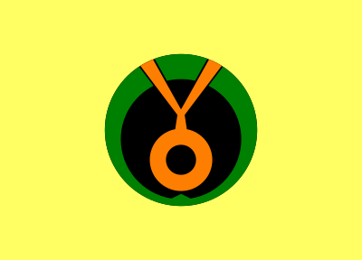 Flag of Shimukappu, Hokkaido clipart