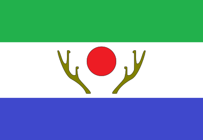 Flag of Shiokaoi, Hokkaido (alternative) clipart