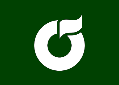 Flag of Shirakwa town, Gifu clipart