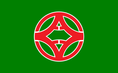 Flag of Shizunai, Hokkaido clipart