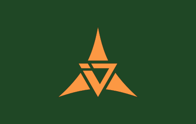 Flag of Shosanbetsu, Hokkaido clipart