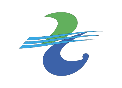 Flag of Sotogahama, Aomori clipart