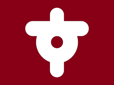 Flag of Sunagawa, Hokkaido clipart