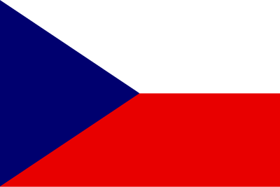 Flag of the Czech Republic clipart