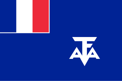 Flag of the French Southern and Antarctic Lands clipart