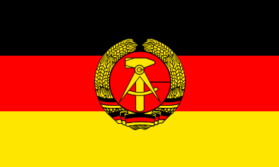 Flag of the German Democratic Republic clipart