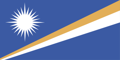 Flag of the Marshall Islands clipart