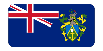 Flag of the Pitcairn Islands (bevelled) clipart