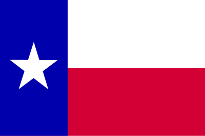 Flag of the state of Texas clipart