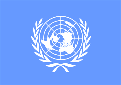 Flag of the United Nations clipart