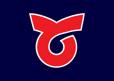 Flag of Toi, Hokkaido clipart