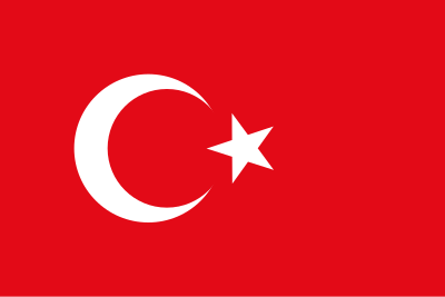 Flag of Turkey clipart
