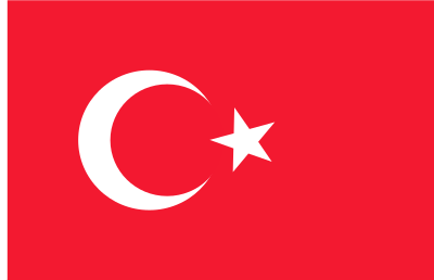 flag of Turkey clipart