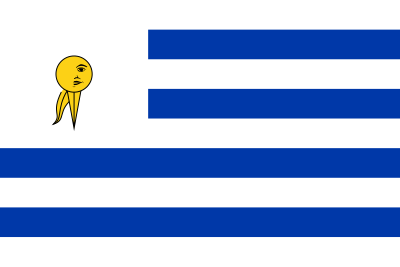Flag of Uruguay 1 clipart