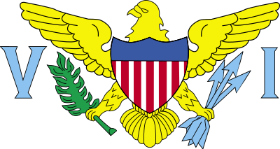 Flag of US Virgin Islands - United States clipart
