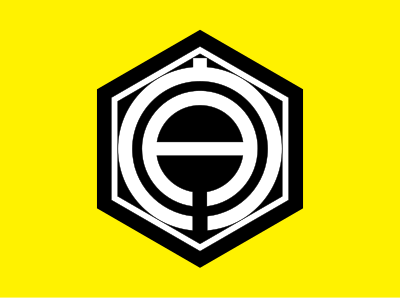 Flag of Utashinai, Hokkaido clipart
