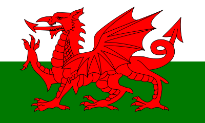 Flag of Wales - United Kingdom clipart