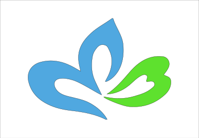 Flag of Yamagata, Gifu clipart