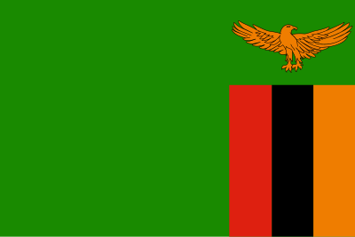 Flag of Zambia clipart