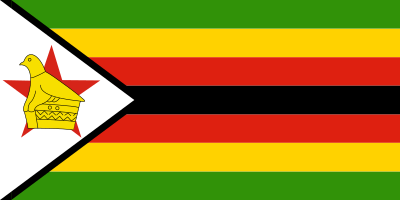 Flag of Zimbabwe clipart