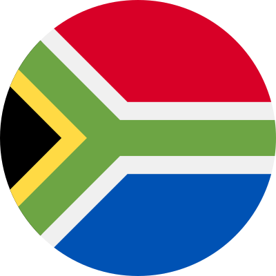 Flag South Africa clipart