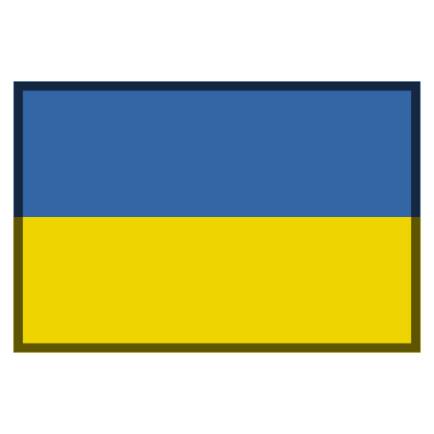 Flag ukraine clipart