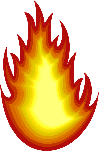 Flame Backdrop clipart
