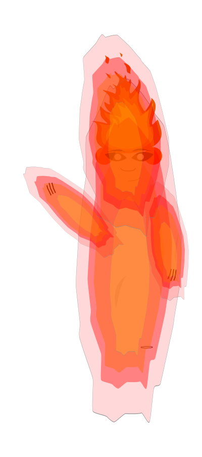 Flame Elemental clipart