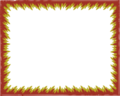 Flame Frame clipart