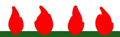 Flame-spritesheet clipart