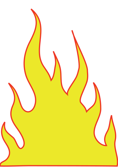 Flames clipart