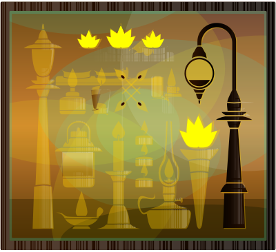 Flames / Fire Vessels clipart