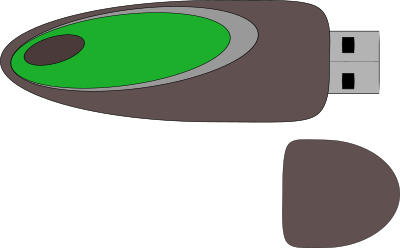 Flash disk clipart