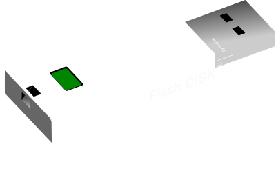 flash DISK clipart