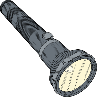 Flashlight clipart