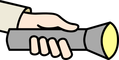 Flashlight (#2) clipart