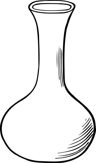 Flask 2 clipart