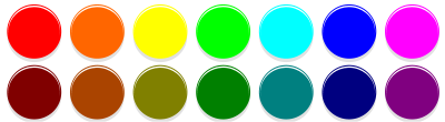 Flat button clipart