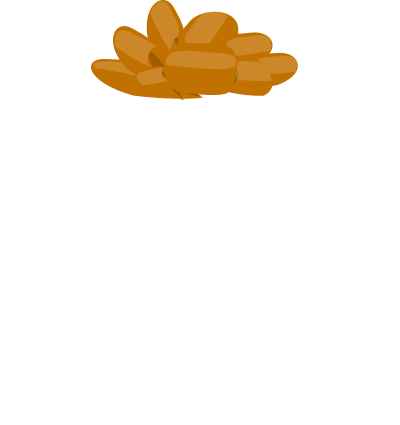 Flat gift box, gradient-based clipart