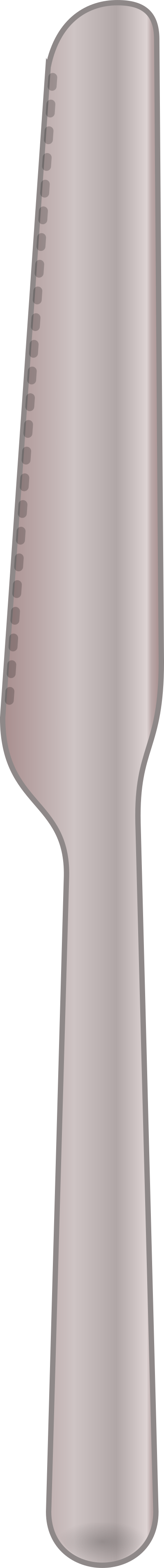 Flatware Knife clipart