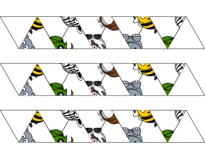 Fleaxagon verso animals clipart
