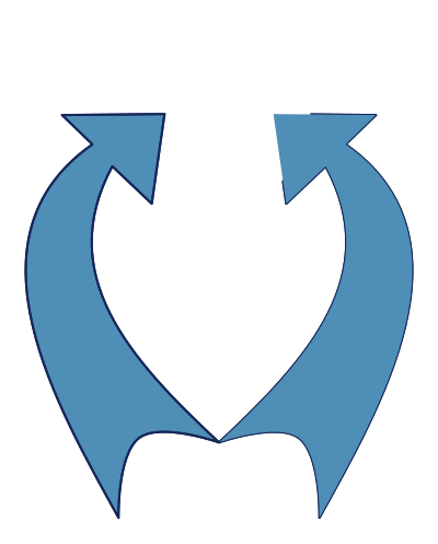 Flèche et cœur clipart