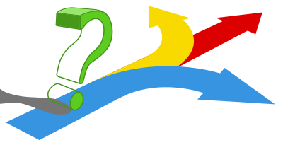 Flèches multi-directions clipart