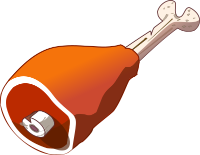 Fleischkeule clipart
