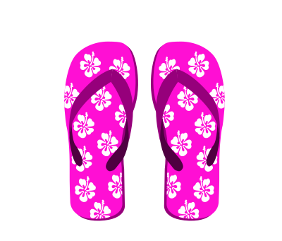 Flip Flops 3 clipart