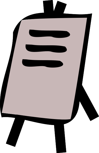 Flipchart clipart