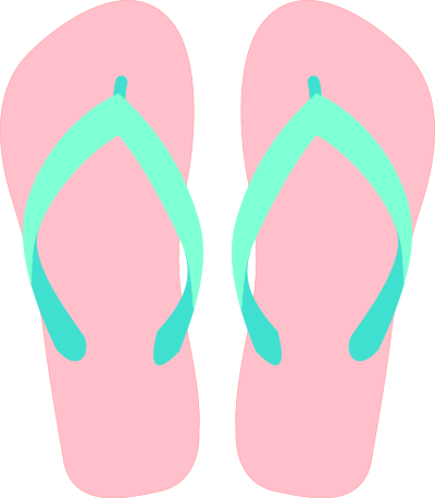 Flipflops 02 clipart