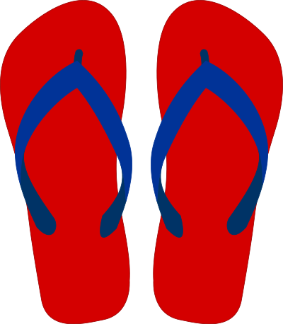 Flipflops 03 clipart